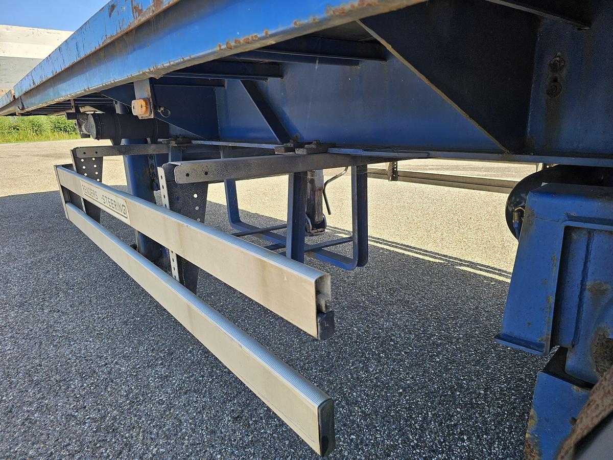 Used 2008 RENDERS 3 AXLE FLATBED | STEERING 2 AXLES | 1.10 MTR HIGH