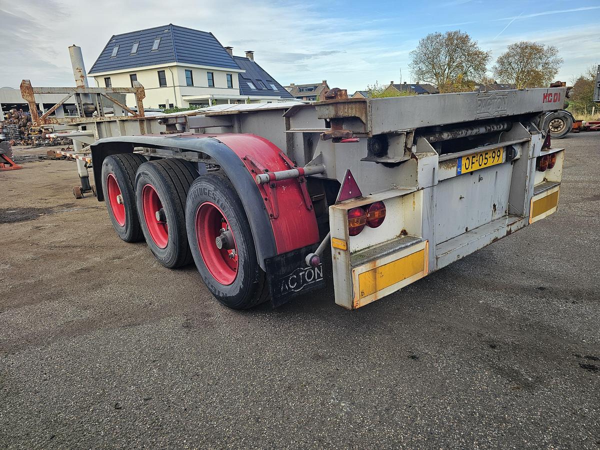 Gebruikt 1984 Pacton 3139 C-3 K | 30 FOOT KIPPER | STEEL SUSPENSION | BPW DRUM.