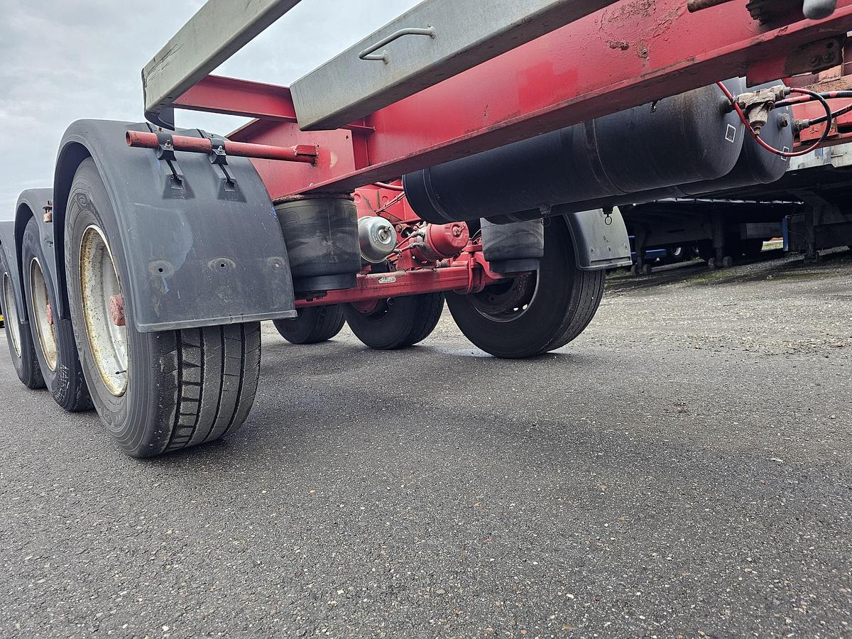 Gebruikt 2003 GROENEWEGEN 45 CC-16-27 TUN | 45 ft 40 ft 2 x 20 fFT | dutch chassis OH-08-JB | bpw drum.