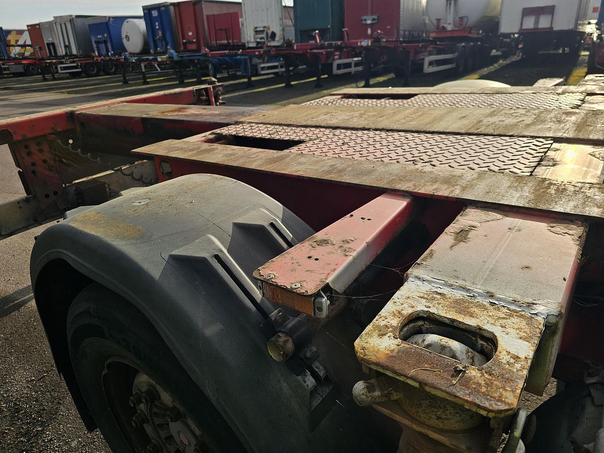 Gebruikt 2007 KRONE SD 27| SAF INTRADISC | SUPER SLIDING.| BELGIUM | 45 /40 FT 2 X 20 FT.