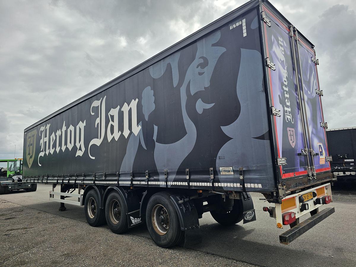 Used 2009 PACTON TBD344 | STEERING AXLE | HOLLAND TRAILER |HEAVY DUTY| TUV/ APK 20-1-2026.