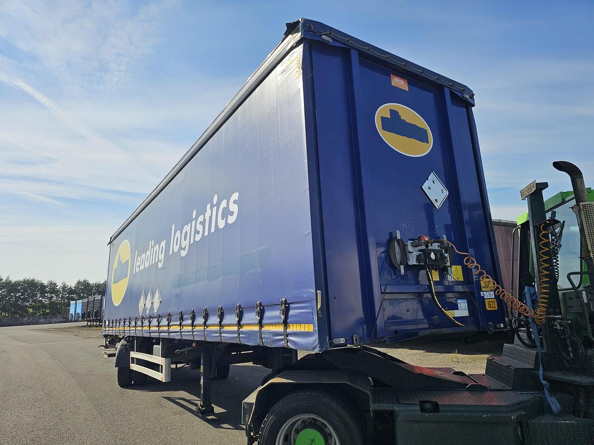 Used 2013 PACTON TBD.122 | SINGLE STEERING AXLE |UNDER SLIDING LOADING LIFT + BATTERIES| DAF DISC| APK /TUV 17-01-2025