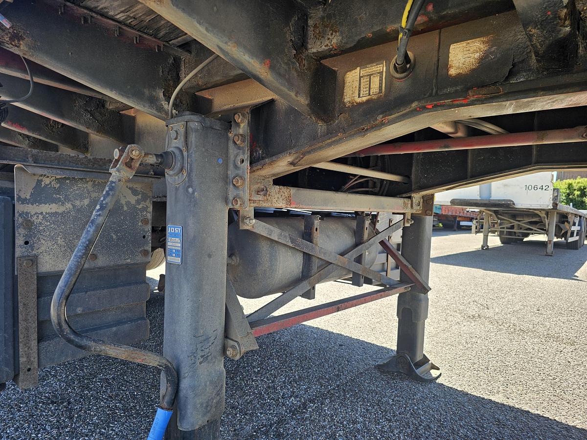 Gebruikt 2004 PACTON t4-001 / 4 AXLE TRAILER /2 LIFT AXLES /2 STEERING AXLES/ INCL CRANE KENNIS 14 TON MOVEBAL.