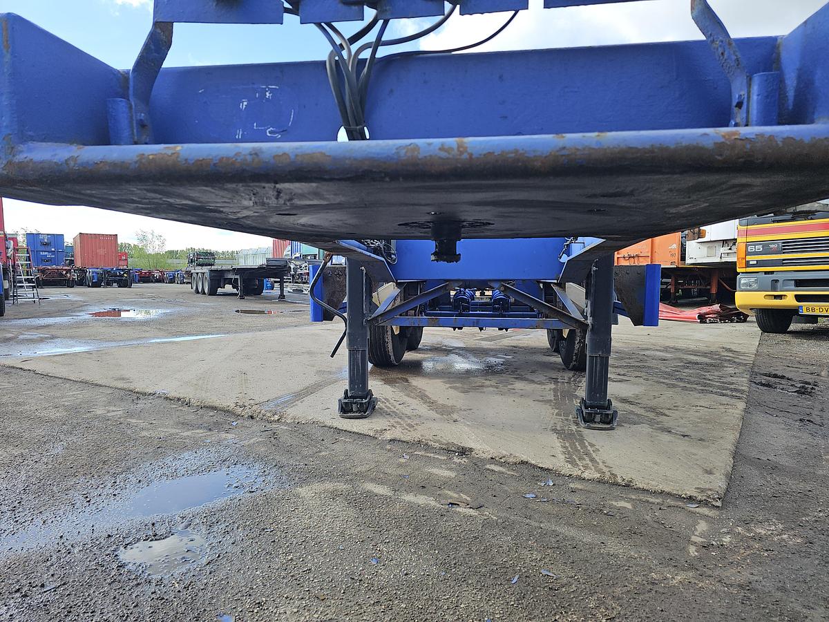 Used 2007 MKF METALLBAU CS 20 | 20 FOOT CONTAINER CHASSIS | BPW DRUM | STEEL SUSPENSION| GOOD QUALITY.