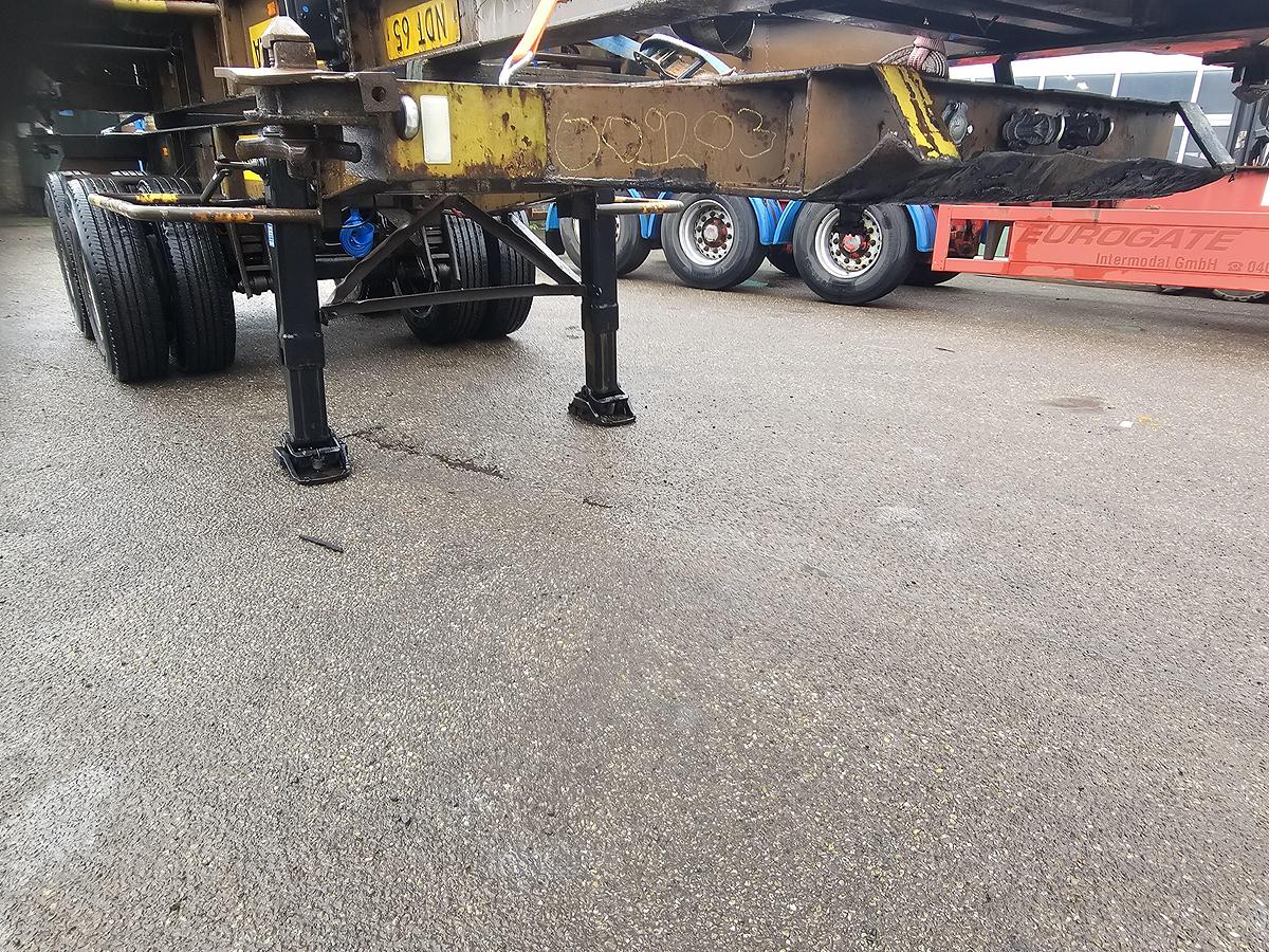 Gebruikt 1973 PACTON 2126 C-2 | 20 FOOT| BLADGEVEERD|DOUBLE TIRES| BPW DRUM.