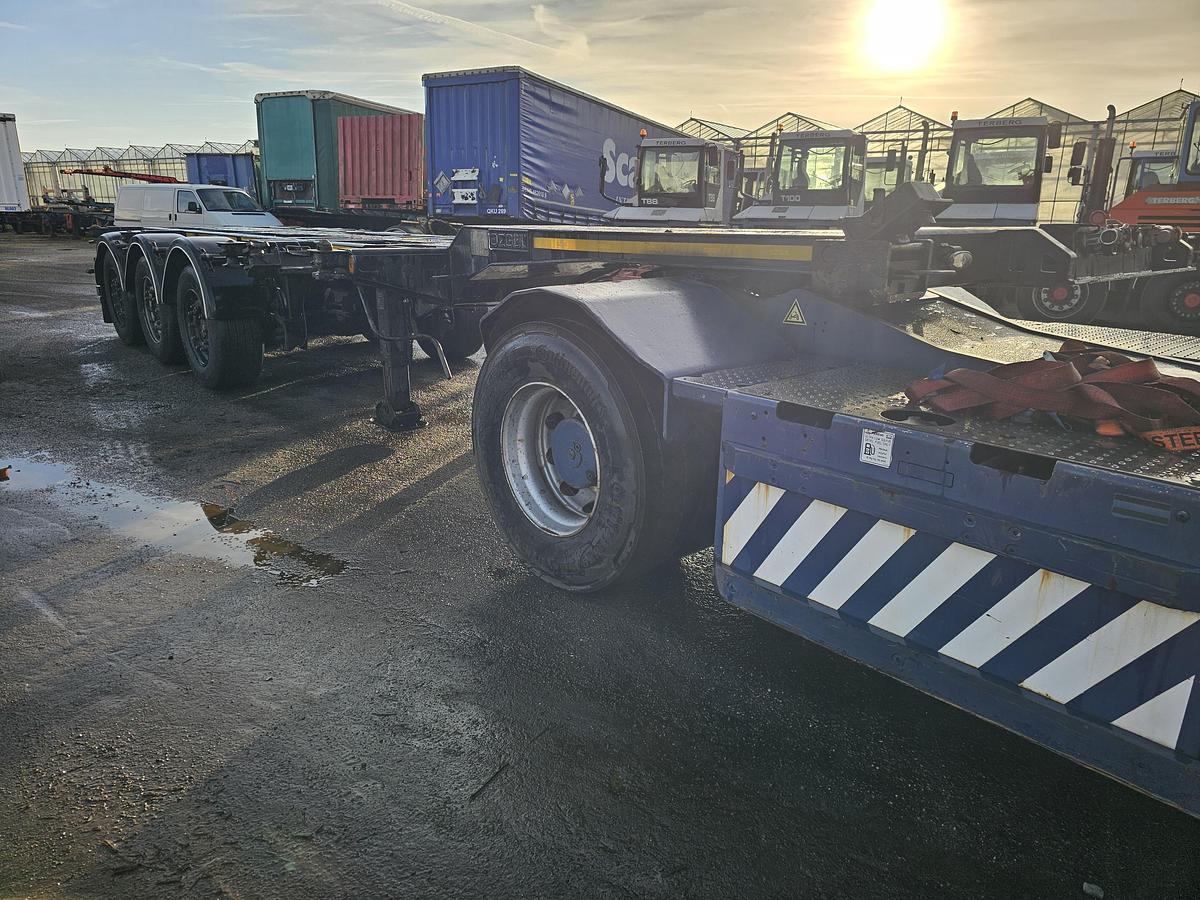 Gebruikt 2018 OZGUL GA08XS1 | 2 X EXTENDIBLE CHASSIS | GERMAN TRAILER|  SAF DISC.| 3 PIECES.