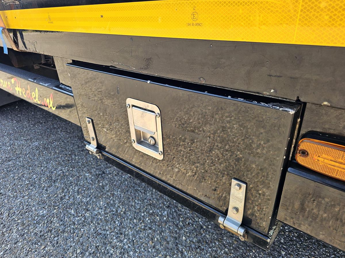 Used 1992 BROSHUIS E 2190/27 | SEMI LOWLOADER | 6 MTR EXTENDIBLE | BEAVER TAIL| SAF DRUM | APK 17-01-2016  |REFURBISHED 2010