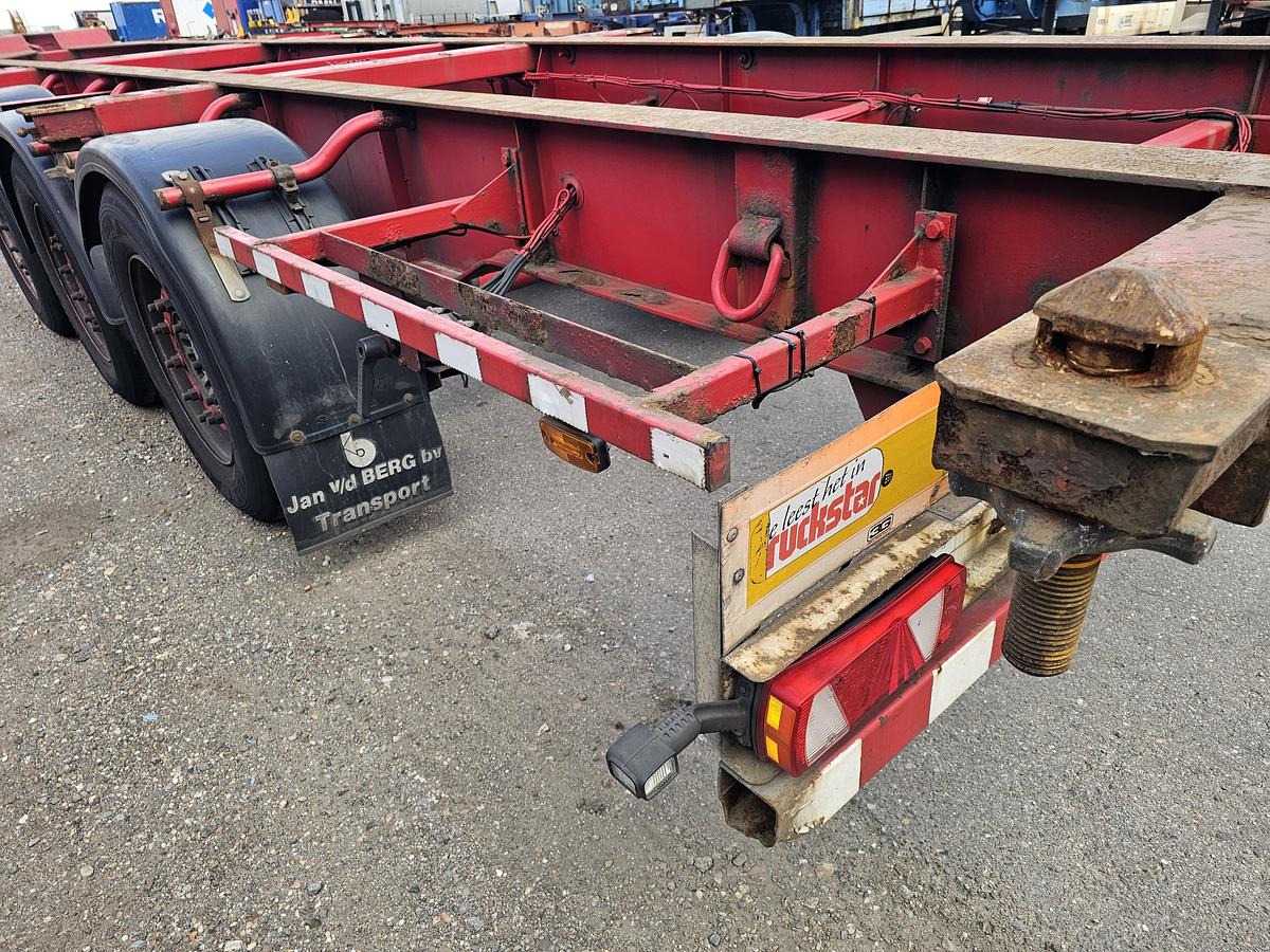 Used 2006 HAPPY TRAILER OZC 42-327 |40 FOOT HIGHCUBE CHASSIS| SAF DISC| APK /TUV | 30-09-2025