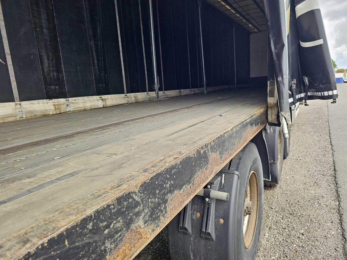 Used 2009 PACTON TBD344 | STEERING AXLE | HOLLAND TRAILER |HEAVY DUTY| TUV/ APK 20-1-2026.