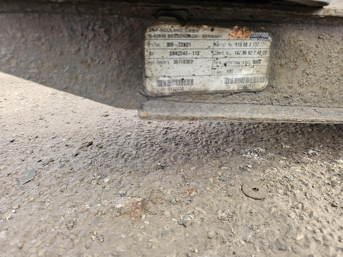 Used 2006 SAF B19-22K01 TRAILER AXLE DISC