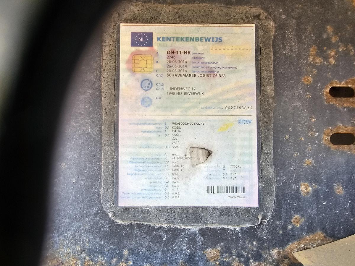 Gebruikt 2014 KÖGEL s 24-1 | COIL | SLIDING ROOF| SAF DISC|