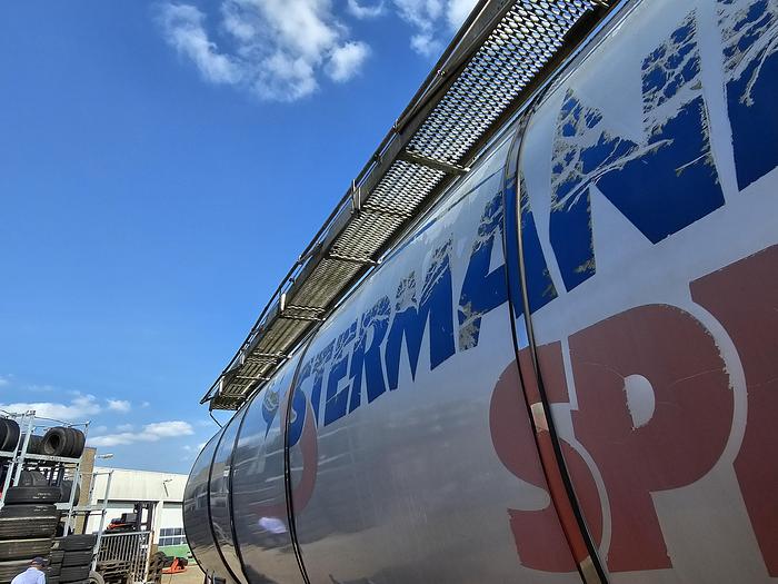 Used 2000 Feldbinder | TSA 59.3-4 | tanktrailer aluminium|59.5 cubic| ADR L4 BH |Bpw achsen|