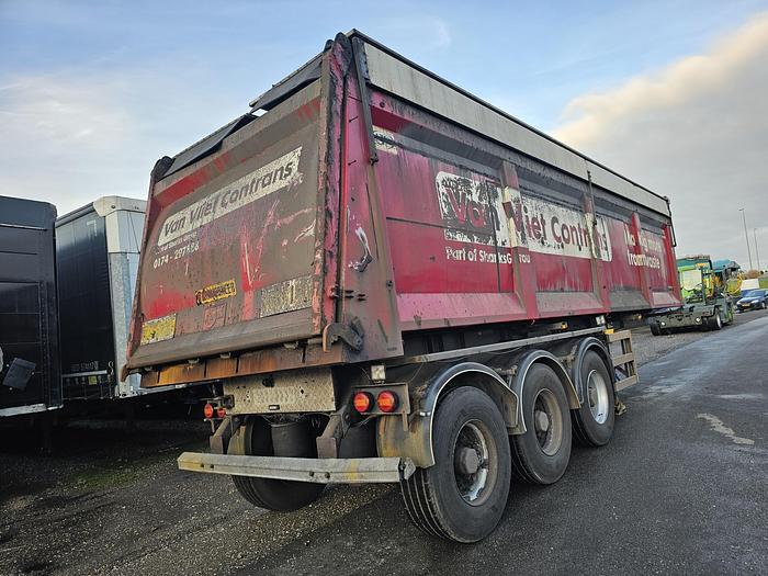 Used 2009 A.J.K OP 17-27/22.5 | Steel tipper \ steel chassis/box.