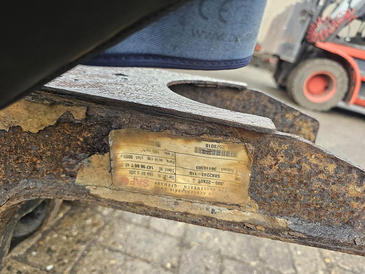 Gebruikt 2005 SAF B19-22K01 TRAILER AXLE DISC