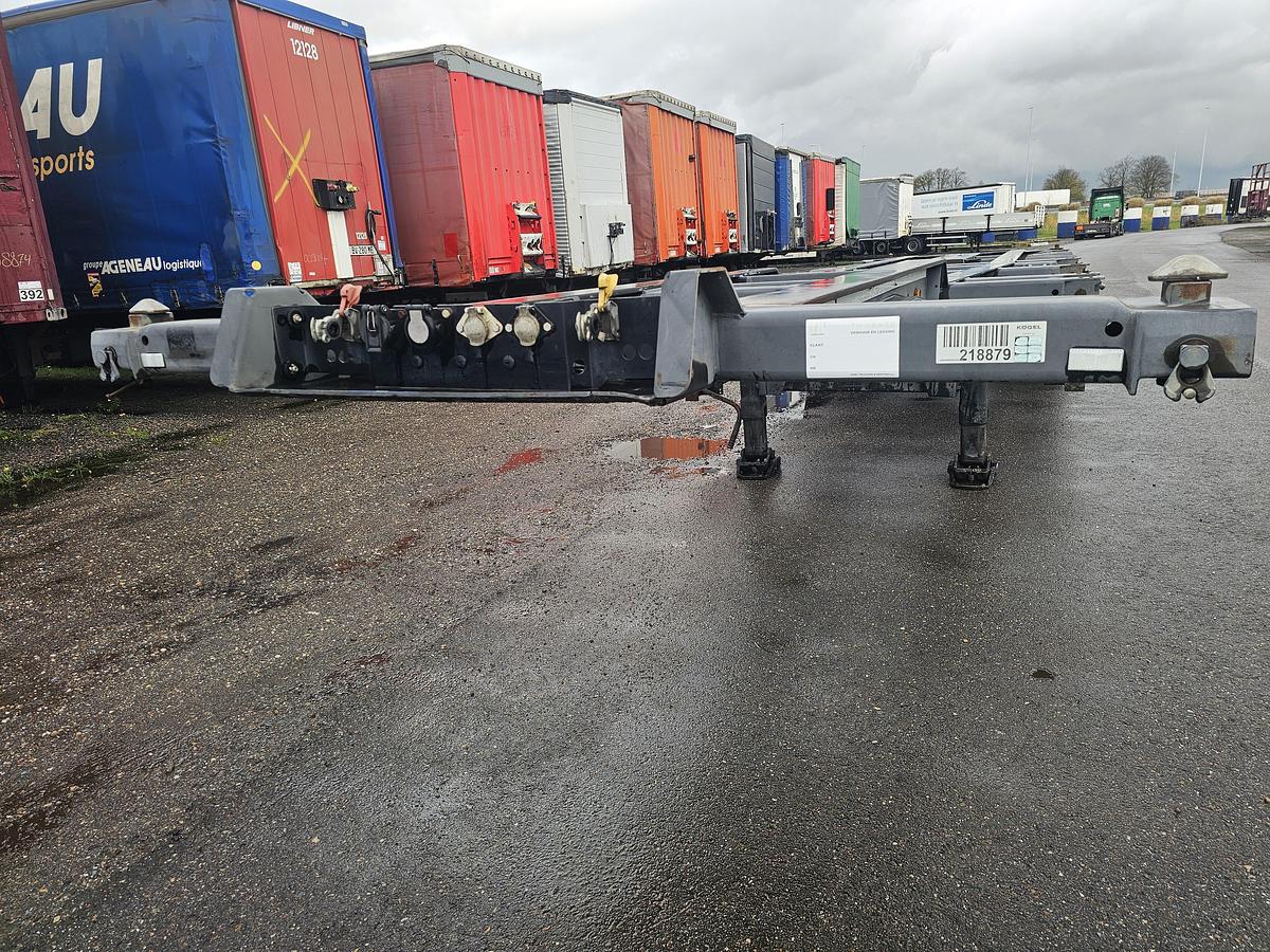 Used 2018 KÖGEL PORT 40 SIMPLEX 20| SAF DISC | HOLLAND TRAILER | OV-69.