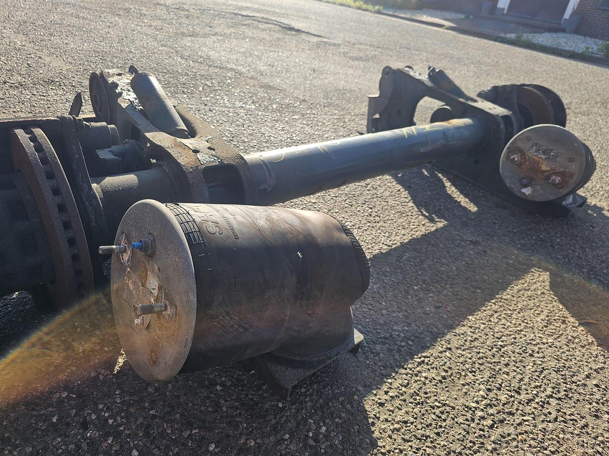Gebruikt 2006 SAF B19-19K / SBK1937-11S/TRAILER AXLE /SINGLE TIRES/ DISC.
