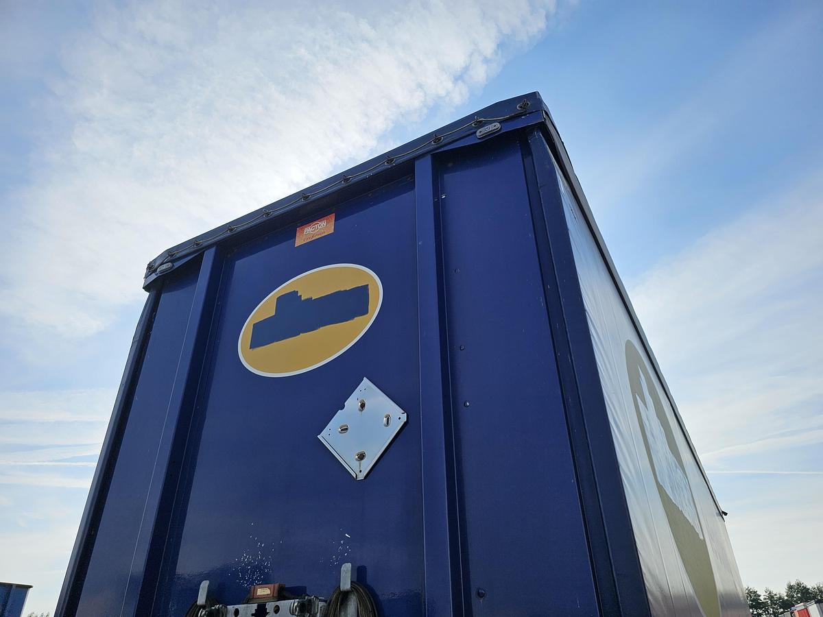 Used 2013 PACTON TBD.122 | SINGLE STEERING AXLE |UNDER SLIDING LOADING LIFT + BATTERIES| DAF DISC| APK /TUV 17-01-2025