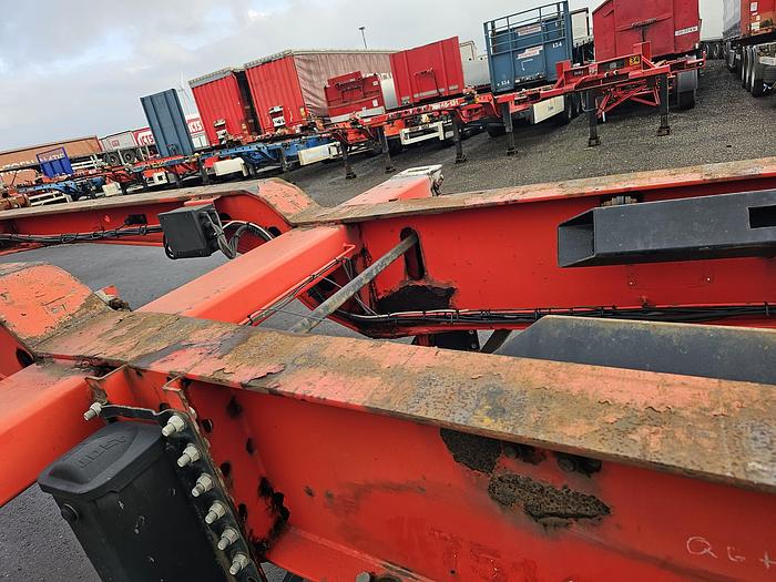 Used 2003 Krone Sd 27| fixed chassis | 40 ft