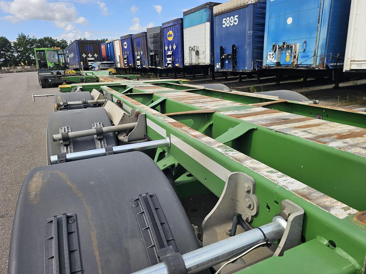 Gebruikt 2016 D-TEC FLEXITRAILER /all connections / 3 x extendible/apk,tuv/ 18-01-2027