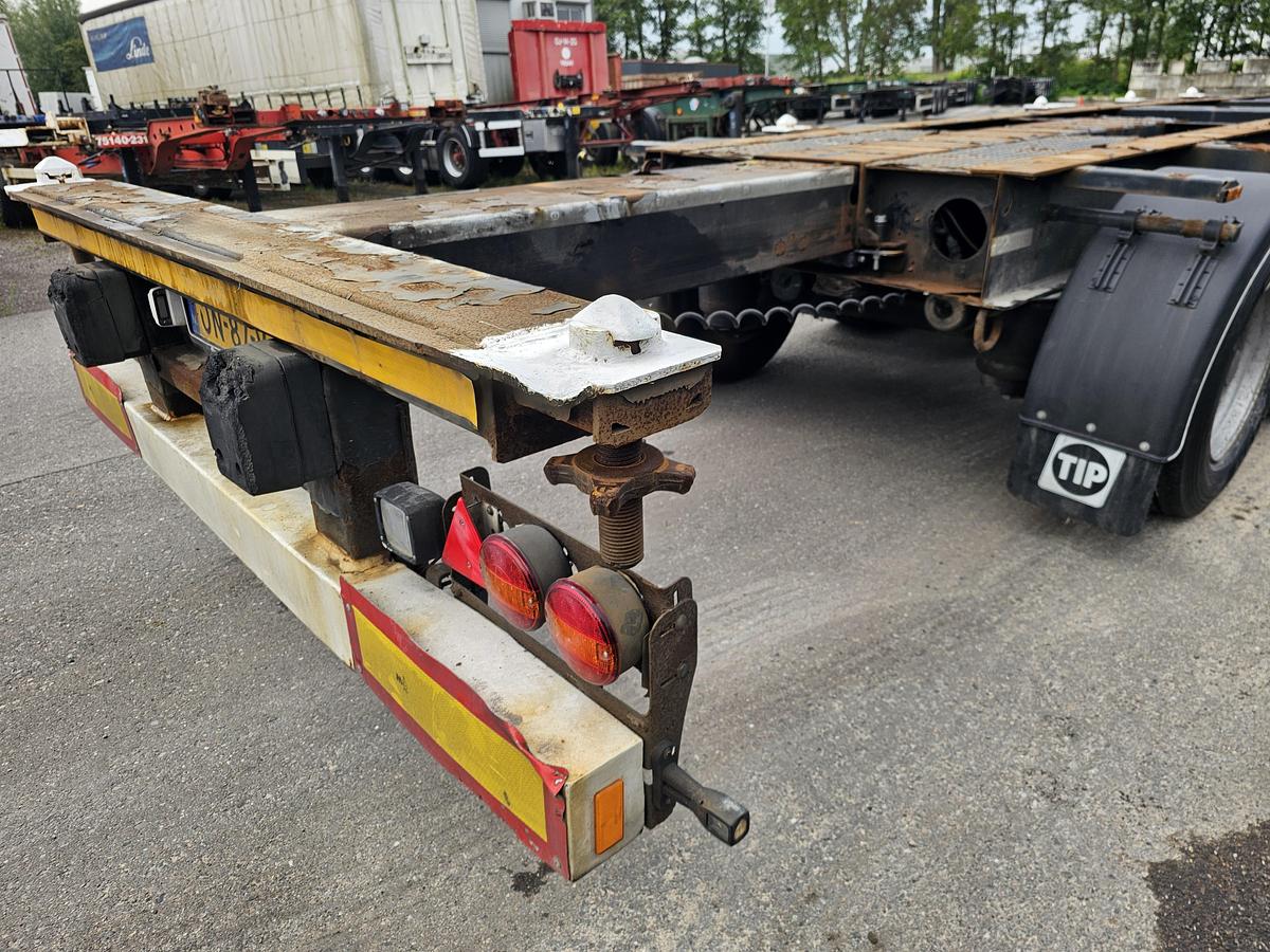 Gebruikt 2015 KRONE SD | 40 FT|2 X 20 FT | BACK SLIDER |HIGHCUBE.| APK /TUV 24-03-2027 |5 PIECES.