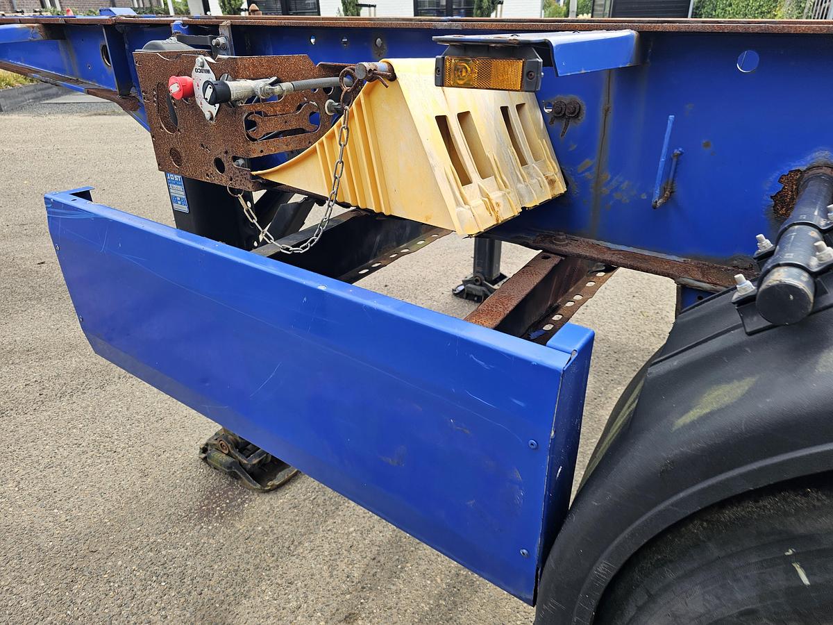 Used 2009 KRONE ATL 20 20 FOOT | STEEL SUSPENSION| BPW DRUM.