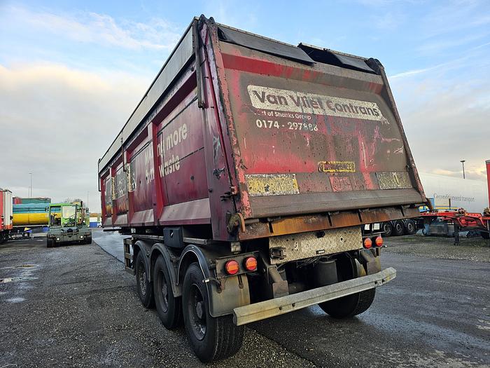 Used 2009 A.J.K OP 17-27/22.5 | Steel tipper \ steel chassis/box.