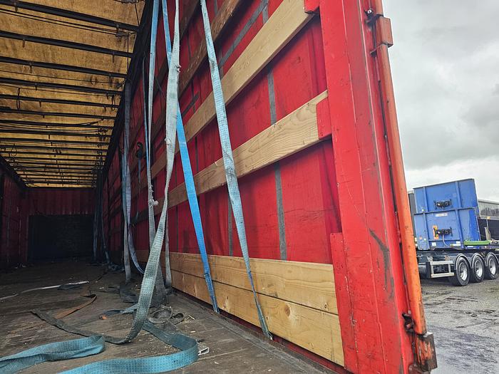 Used 2005 Krone Sd 27 3 axle curtainsider |Saf disc |Belgium Tuv 09-08-2024.