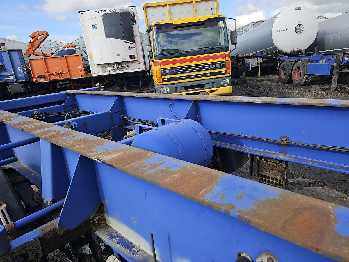 Used 2007 MKF METALLBAU CS 20 | 20 FOOT CONTAINER CHASSIS | BPW DRUM | STEEL SUSPENSION| GOOD QUALITY.