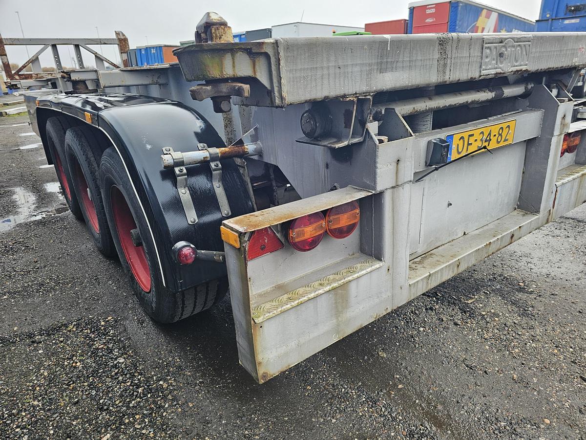 Gebruikt 1984 PACTON 3139 C-3 K | 30 FOOT | STEEL SUSPENSION | BPW DRUM.