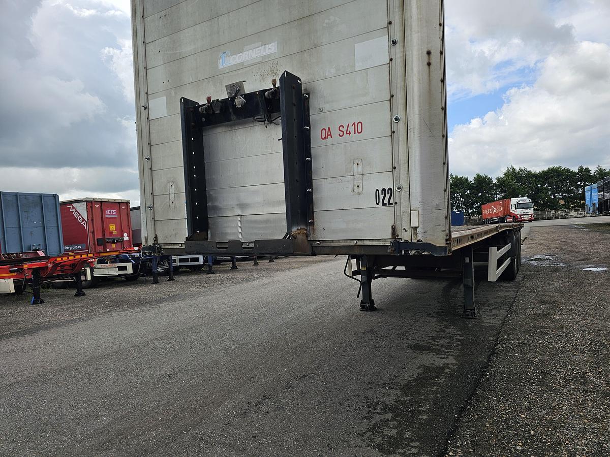Used 2008 KÖGEL 3 AXLE FLATBED | BPW DRUM