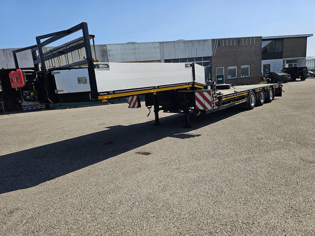 Used 1992 BROSHUIS E 2190/27 | SEMI LOWLOADER | 6 MTR EXTENDIBLE | BEAVER TAIL| SAF DRUM | APK 17-01-2016  |REFURBISHED 2010