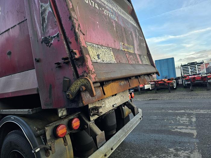 Used 2009 A.J.K OP 17-27/22.5 | Steel tipper \ steel chassis/box.| holland trailer.