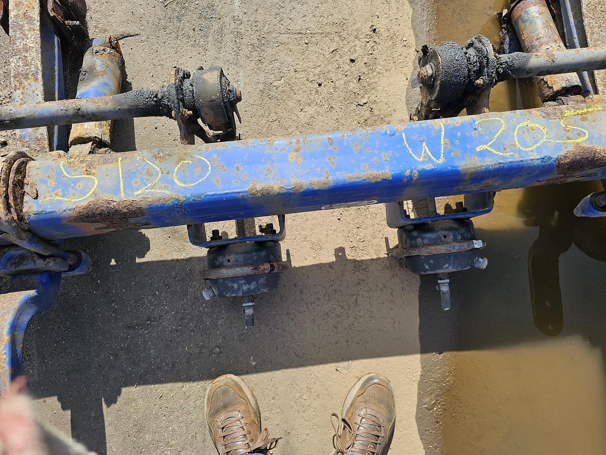 Used 2006 BPW HSF 9010 ECO-P | TRAILER AXLE SINGLE TIRES \ DRUM BRAKES.