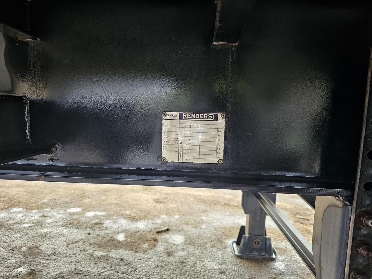 Gebruikt 2011 RENDERS ROC 12.18 N | 2 STEERING AXLES \ TUV BELGIUM 20/06/2026.