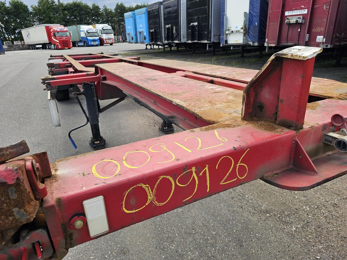 Used 2006 HAPPY TRAILER OZC 42-327 |40 FOOT HIGHCUBE CHASSIS| SAF DISC| APK /TUV | 30-09-2025