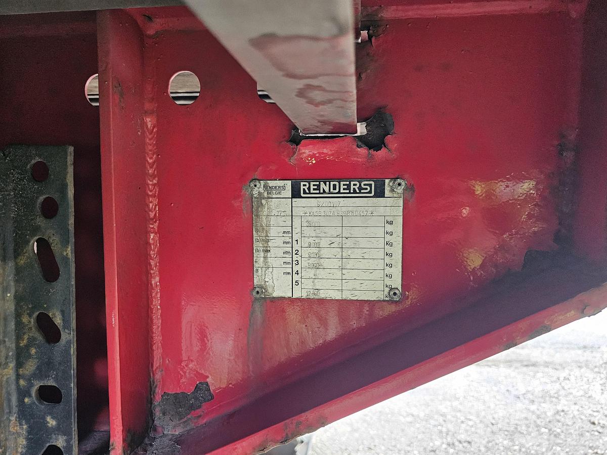 Gebruikt 2009 RENDERS ROC 12.27 N |BPW DISC | NEW DOORS.