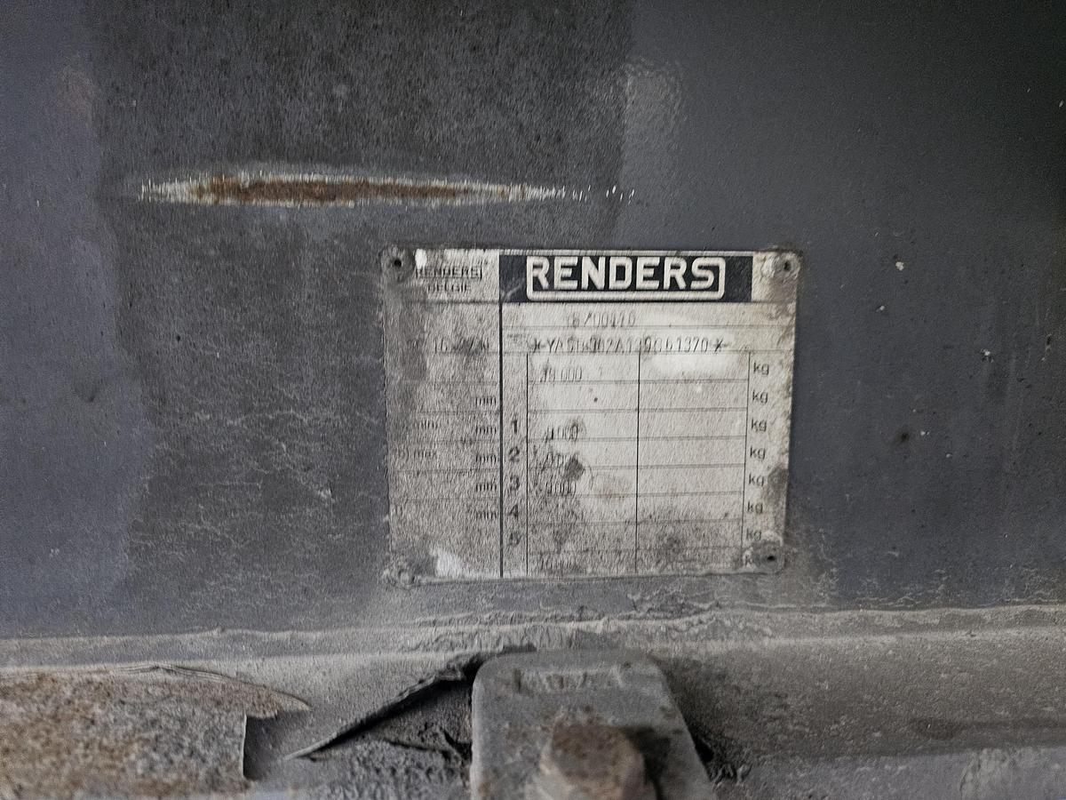 Gebruikt 2011 RENDERS ROC 16.27 N | SAF DISC | LIFT AXLE|TUV 14-05-2026.BELGIUM.