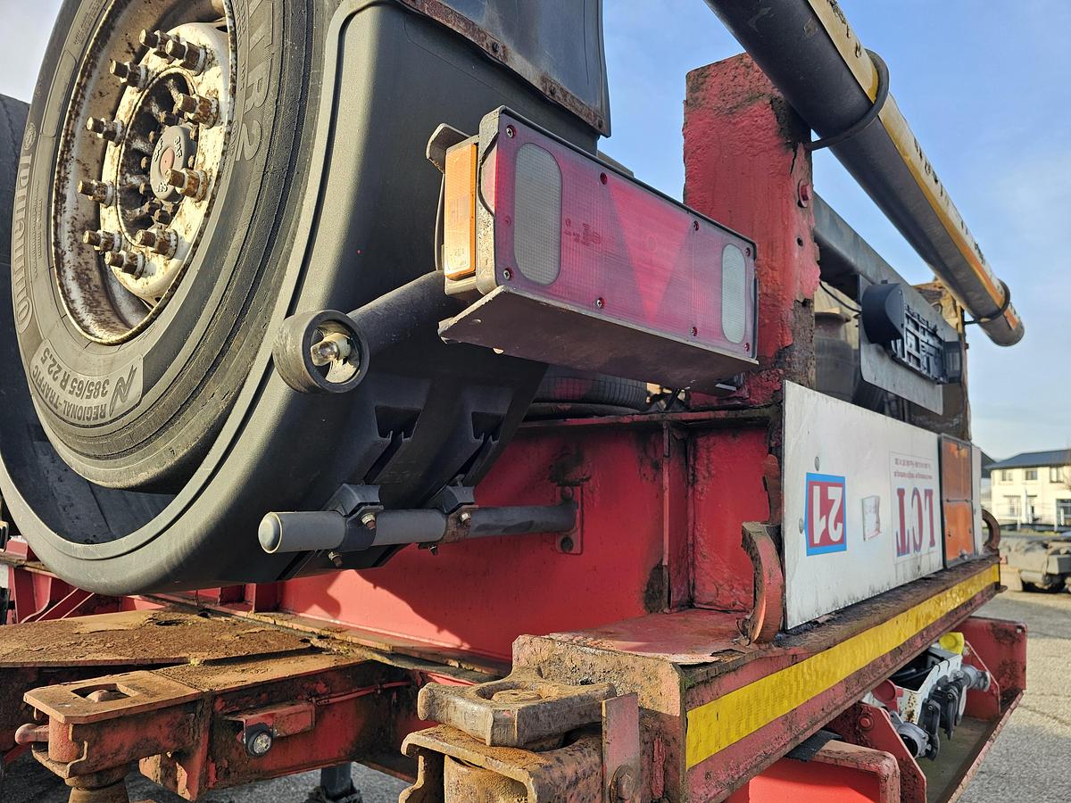 Gebruikt 2009 SCHMITZ SCF 18 20 FOOT CONTAINER CHASSIS | AIR SUSP| SAF DISC.