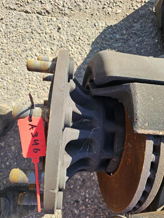 Gebruikt 2006 SAF B19-19K / SBK1937-11S/TRAILER AXLE /SINGLE TIRES/ DISC.