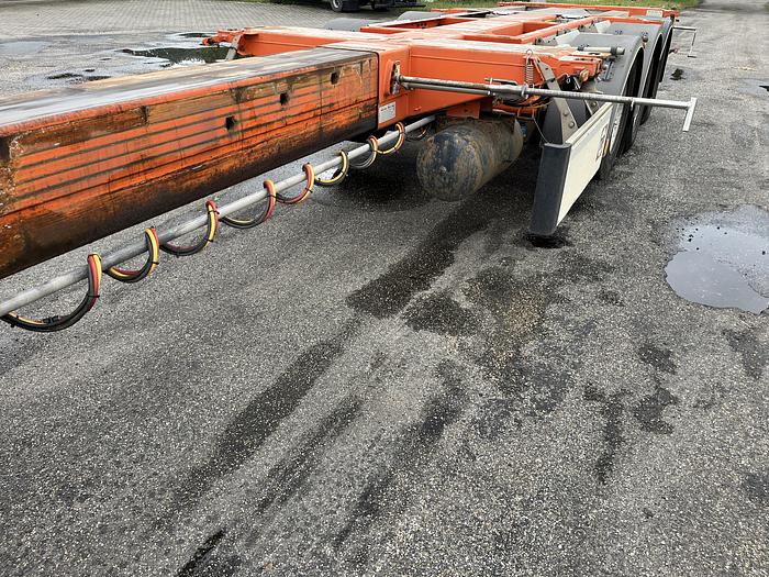 Used 2015 D-TEC VCC-01 FLEXITRAILER ALL CONNECTIONS BPW DRUM