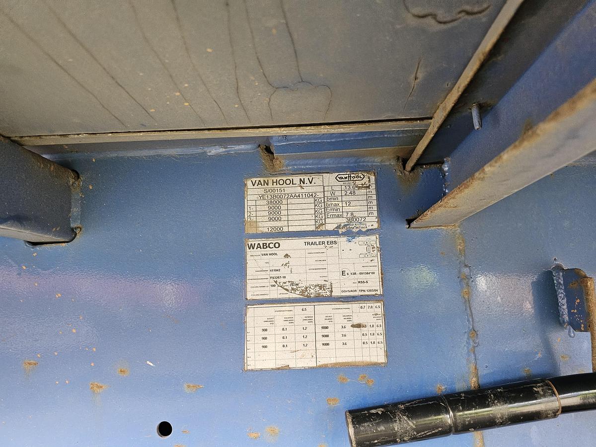 Gebruikt 2007 VAN HOOL 3B0072 |  STEEL CHASSIS | ALU RIMS |BPW DISC | TUV APK/ 10-05-2026.