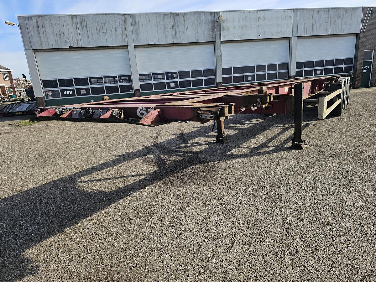 Gebruikt 2006 TURBO,S HOET OPS/3AT/39/03BSRM | 40 FT 2 X 20 FOOT | STRAIGHT CHASSIS | BPW DRUM.