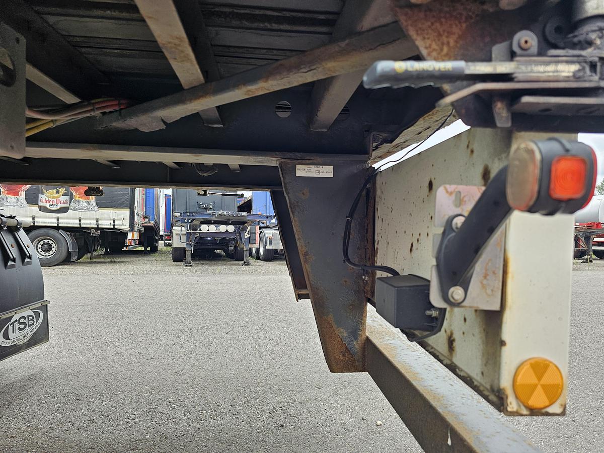 Used 2009 PACTON TBD344 | STEERING AXLE | HOLLAND TRAILER |HEAVY DUTY| TUV/ APK 20-1-2026.