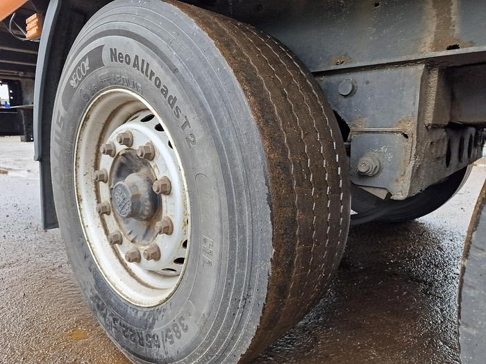 Used 2001 Kögel SN 24 3| axl;e curtainsider | Bpw disc |3 pieces.