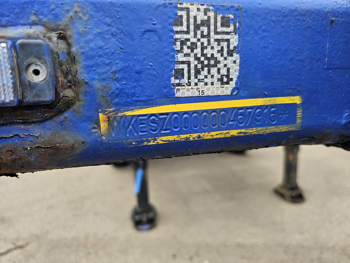 Used 2009 KRONE ATL 20 20 FOOT | STEEL SUSPENSION| BPW DRUM.