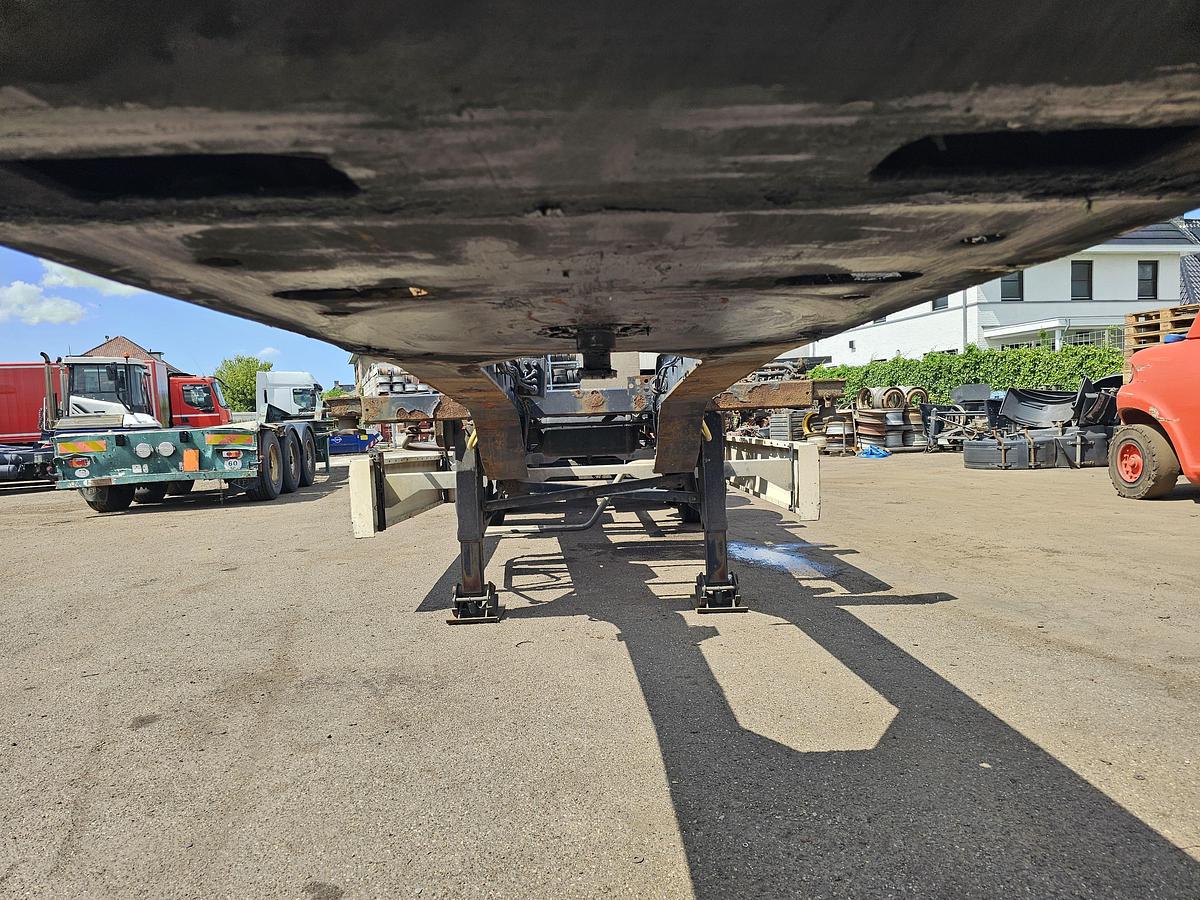 Used 2007 KRONE SD| EXTENDIBLE CHASSIS 40 FT 2 X 20 FT | BPW DISC.
