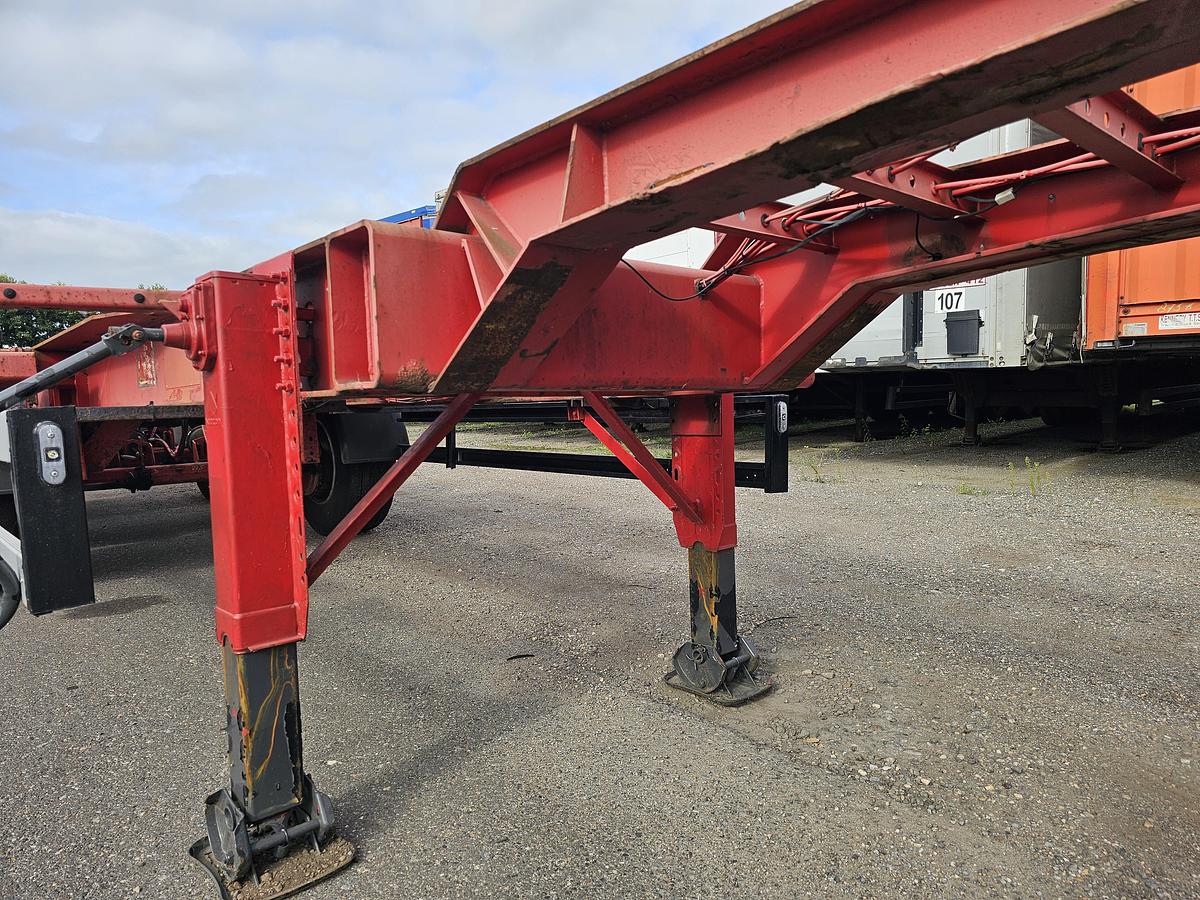 Used 2003 GROENEWEGEN 45 CC-16-27 TUN | 45 ft 40 ft 2 x 20 fFT | dutch chassis | bpw drum.