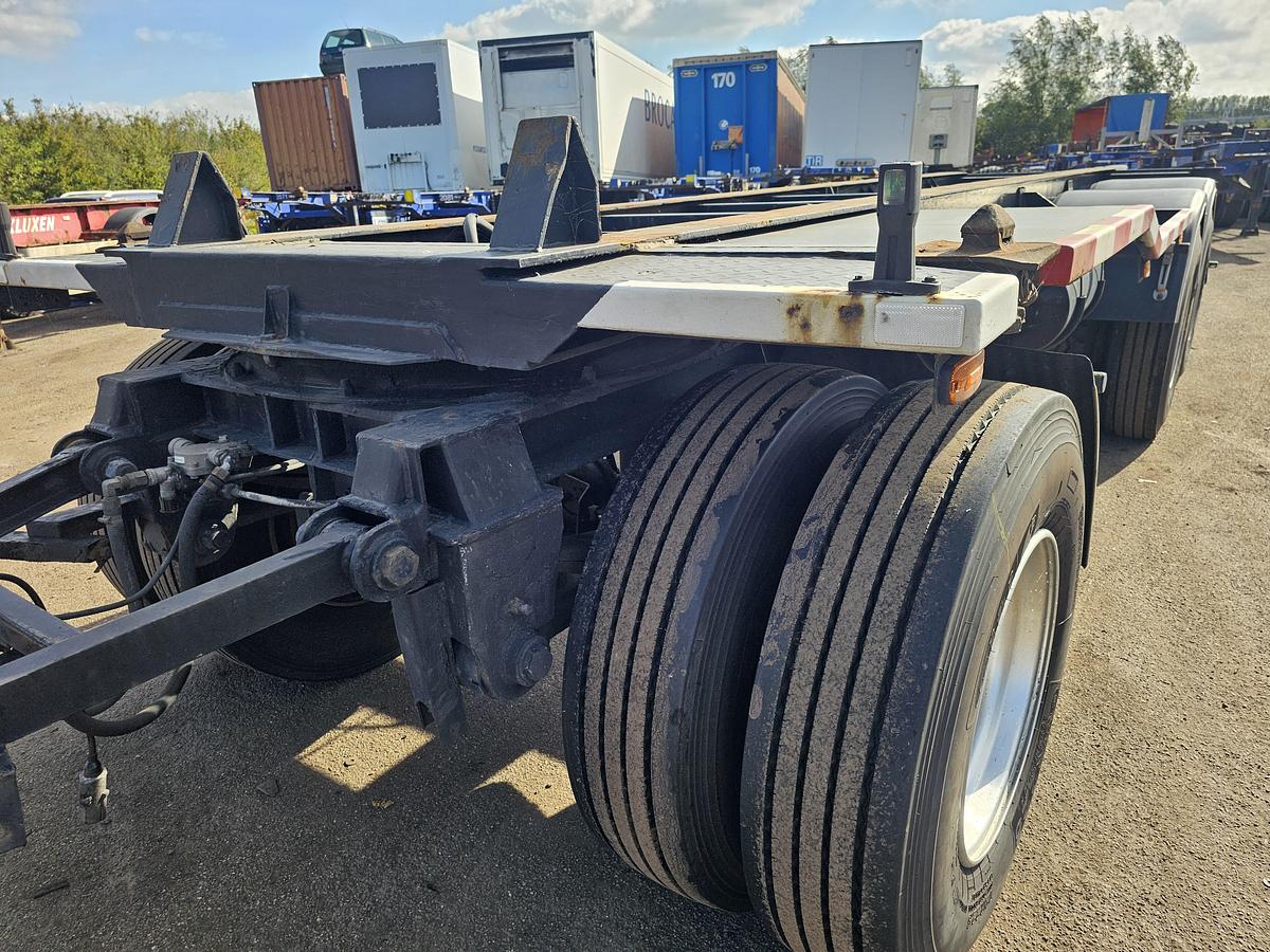 Gebruikt 1985 FLOOR FLA-10-183/ZEECONTAINER AANHANGWAGEN / BPW 150 MM / DRUM BRAKES.