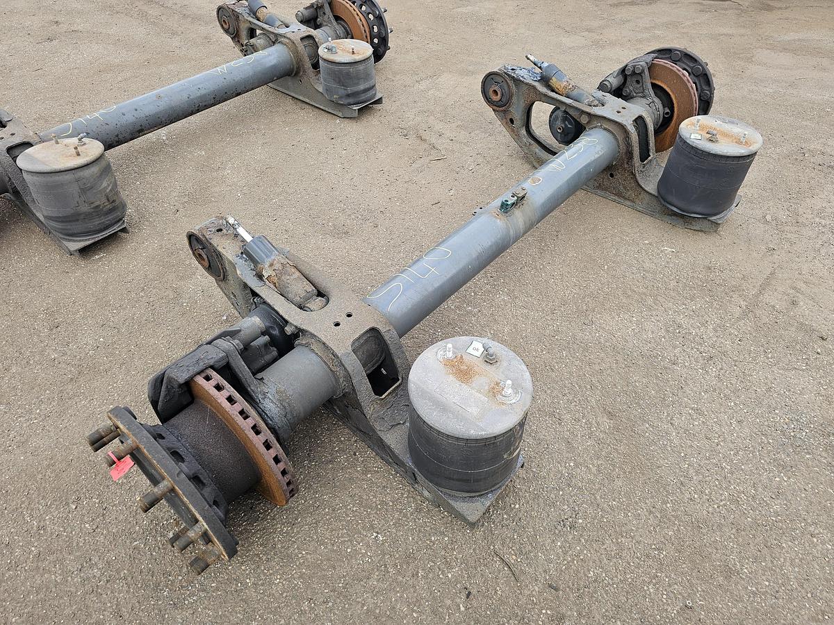 Used 2005 SAF TRAILER AXLE SINGLE TIRES DISC BRAKES.