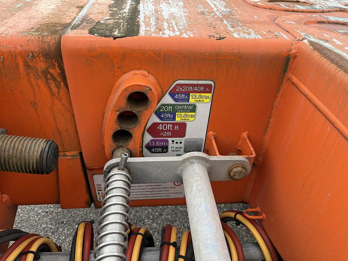 Used 2015 D-TEC VCC-01 FLEXITRAILER ALL CONNECTIONS BPW DRUM